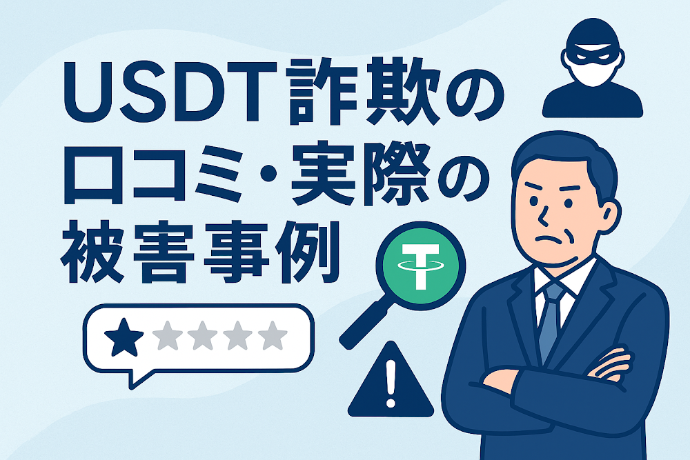 USDT詐欺の口コミ・実際の被害事例