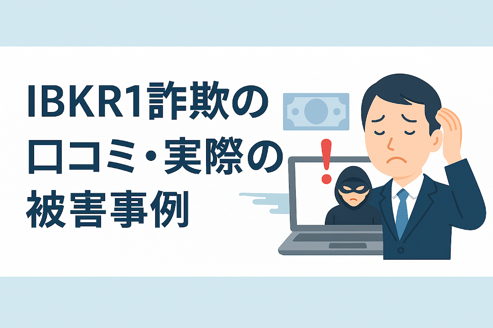 ibkr1詐欺の口コミ・実際の被害事例