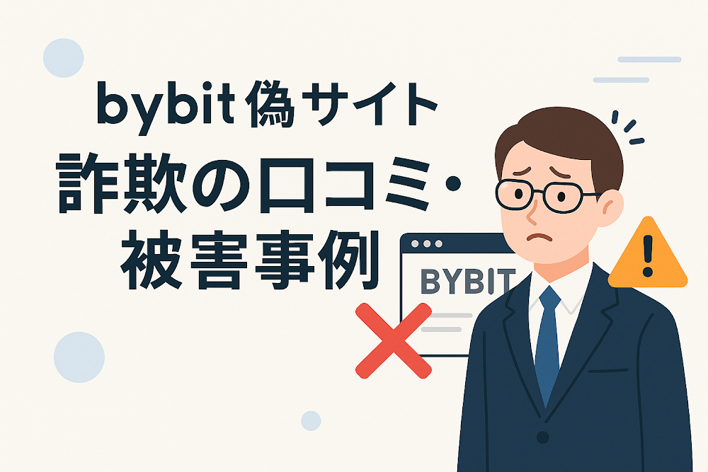 bybit偽サイト詐欺の口コミ・被害事例
