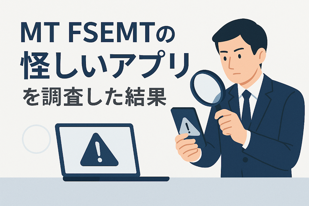 MT FSEMTの怪しいアプリを調査した結果
