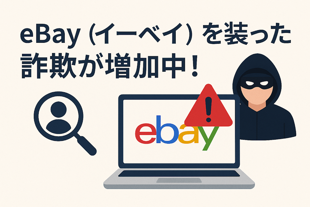 eBay(イーベイ)を装った詐欺が増加中!