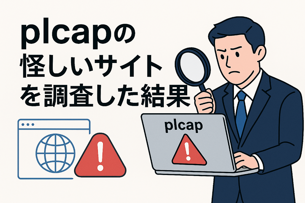 plcapの怪しいサイトを調査した結果