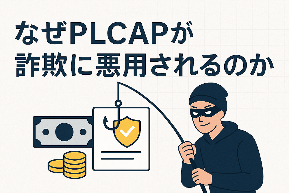 なぜPLCAPが詐欺に悪用されるのか