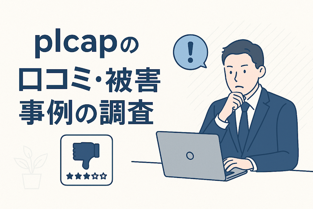 plcapの口コミ・被害事例の調査