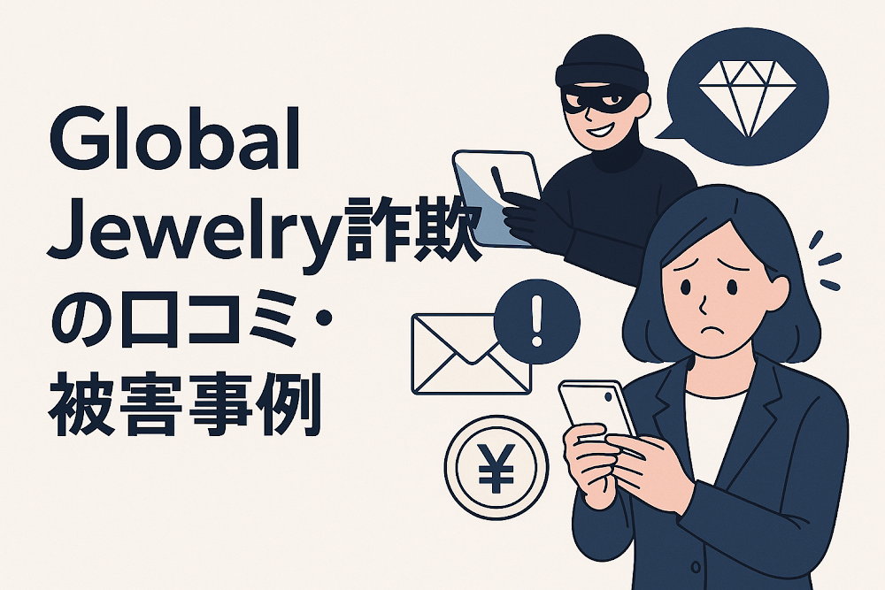 Global Jewelry詐欺の口コミ・被害事例
