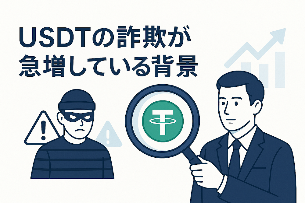 USDTの詐欺が急増している背景