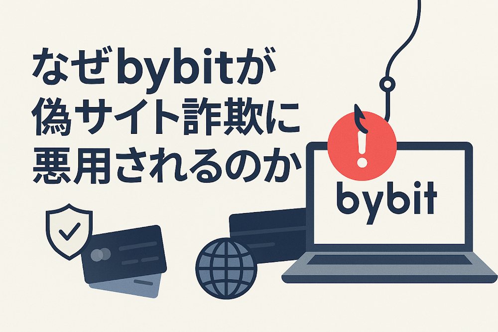 なぜbybitが偽サイト詐欺に悪用されるのか