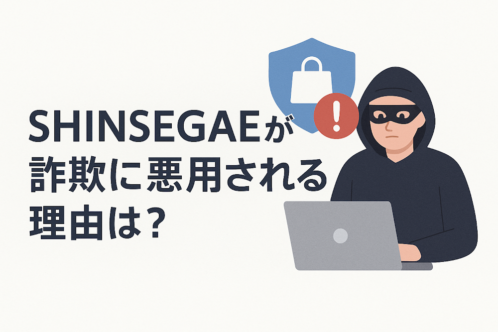 SHINSEGAEが詐欺に悪用される理由は?