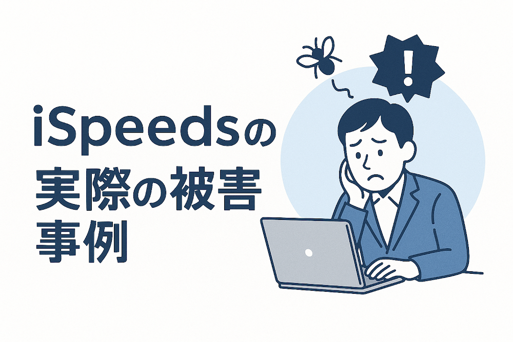 ispeedsの実際の被害事例