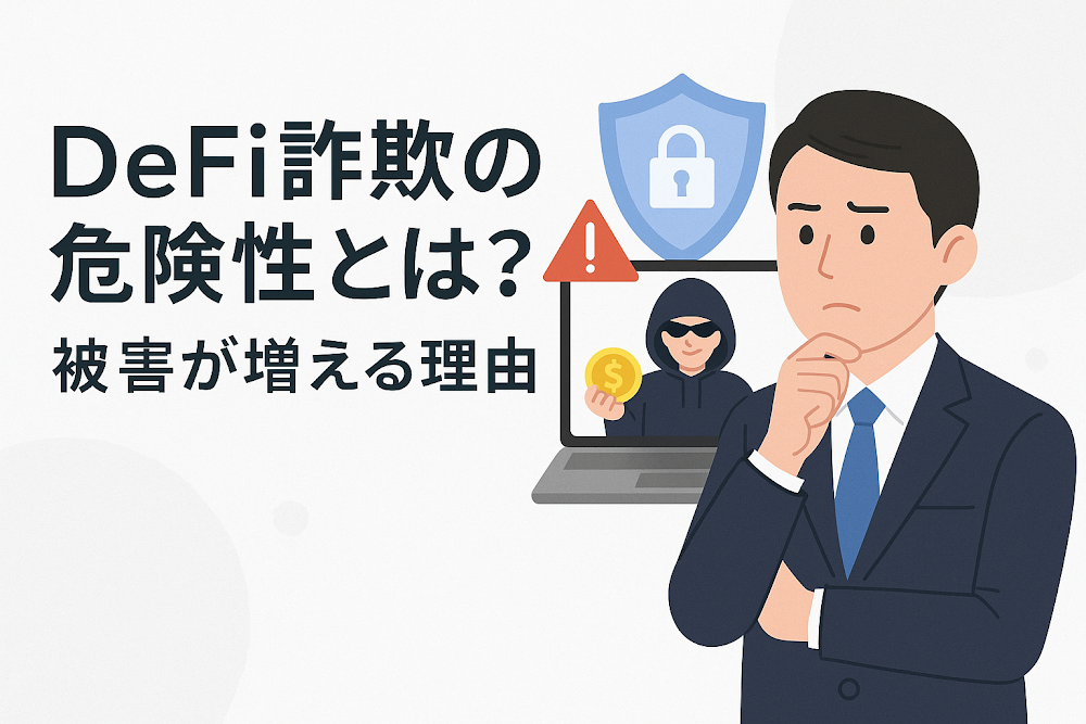 DeFi詐欺の危険性とは？被害が増える理由