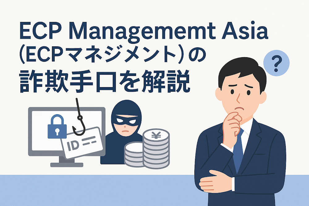 ECP Management Asia（ECPマネジメント）の詐欺手口を解説