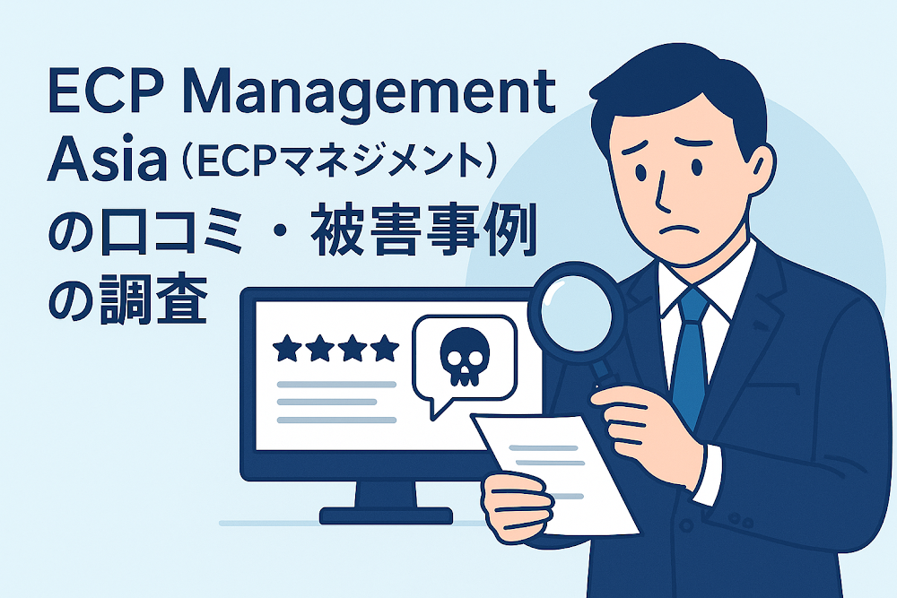 ECP Management Asia（ECPマネジメント）の口コミ・被害事例の調査