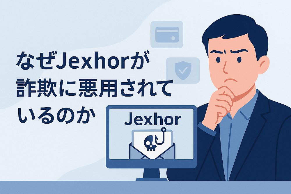 なぜJexhorが詐欺に悪用されているのか