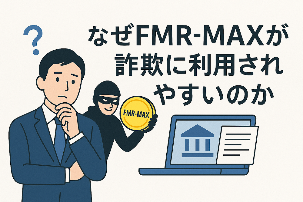 なぜFMR-MAXが詐欺に利用されやすいのか
