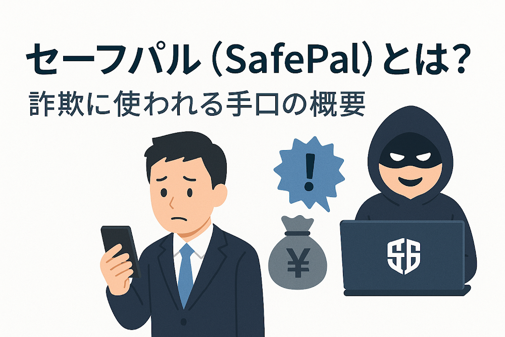 セーフパル（SafePal）とは？詐欺に使われる手口の概要