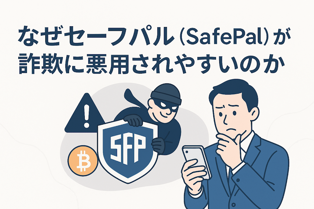 なぜセーフパル（SafePal）が詐欺に悪用されやすいのか