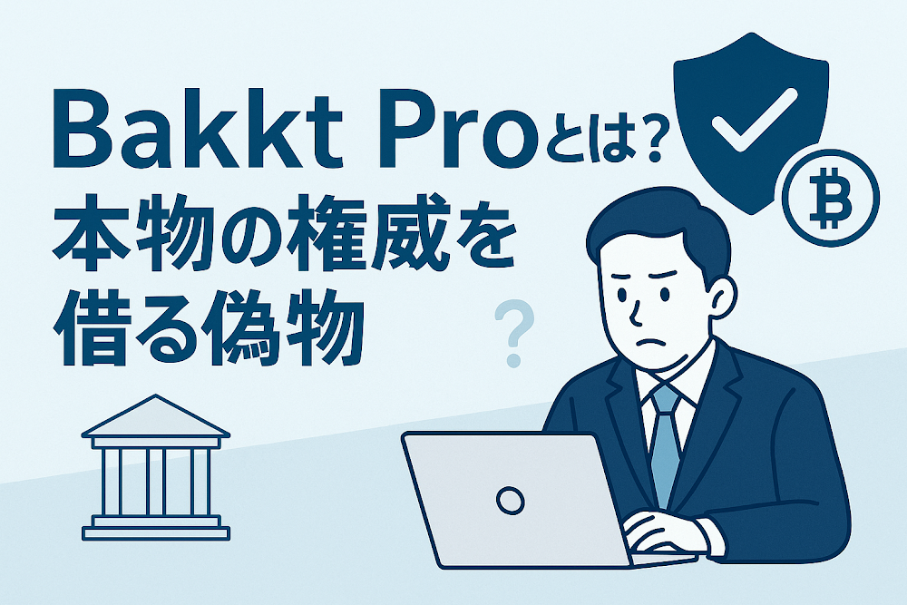 Bakkt Proとは？本物の権威を借る偽物