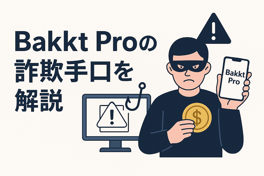 Bakkt Proの詐欺手口を解説