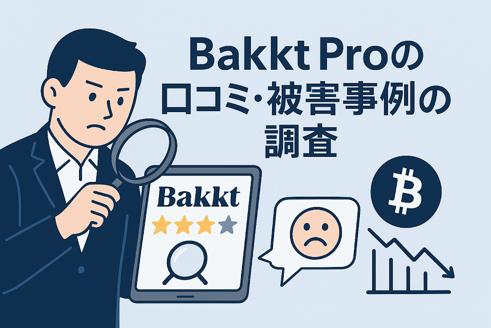 Bakkt Proの口コミ・被害事例の調査