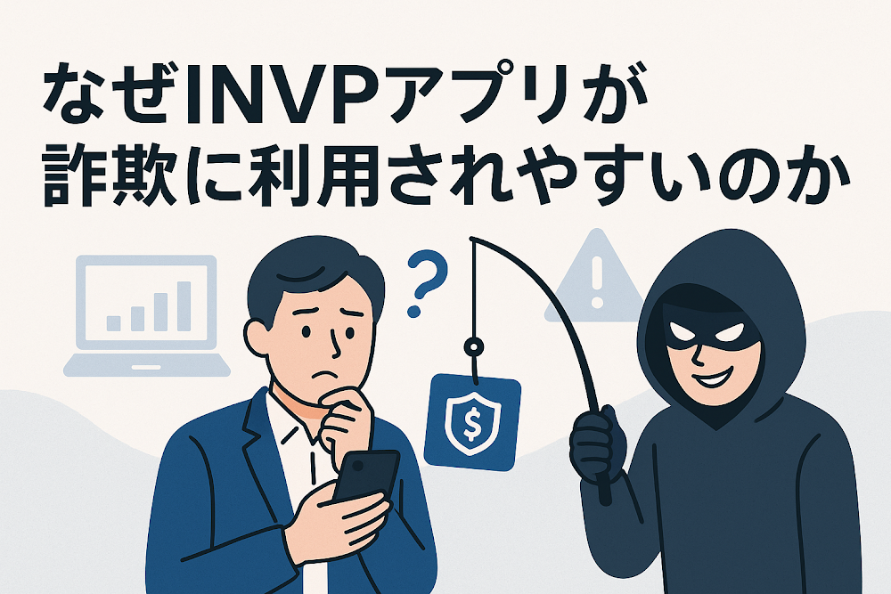 なぜINVPアプリが詐欺に利用されやすいのか