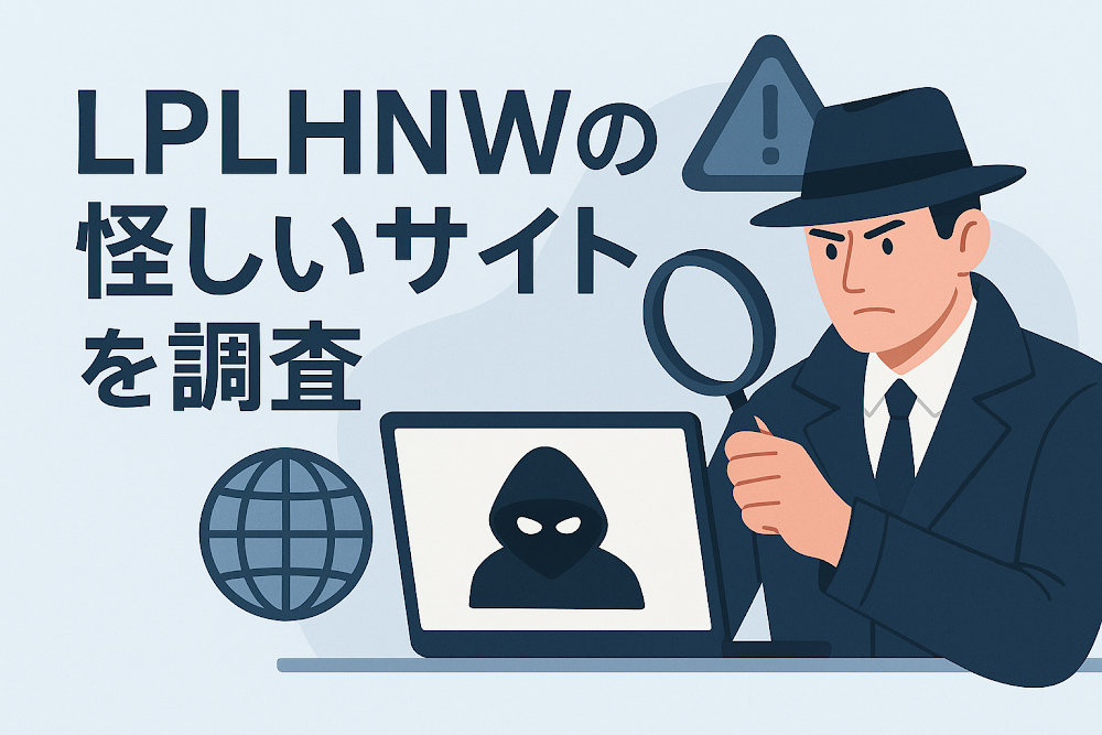 LPLHNWの怪しいサイトを調査