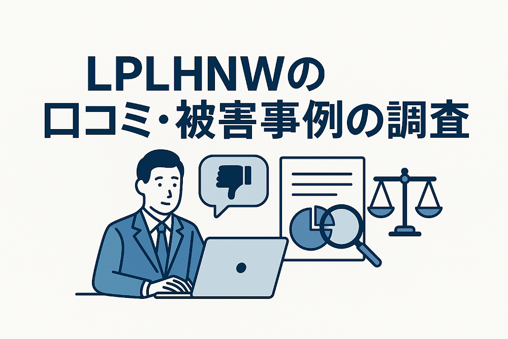 LPLHNWの口コミ・被害事例の調査