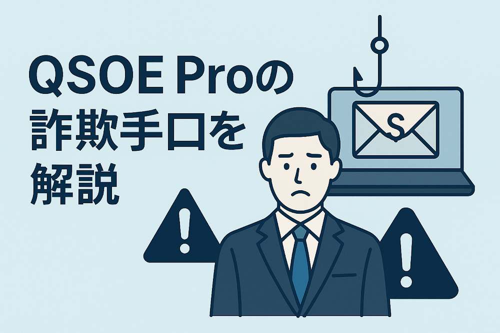 QSOE Proの詐欺手口を解説