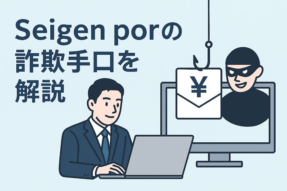Seigen porの詐欺手口を解説