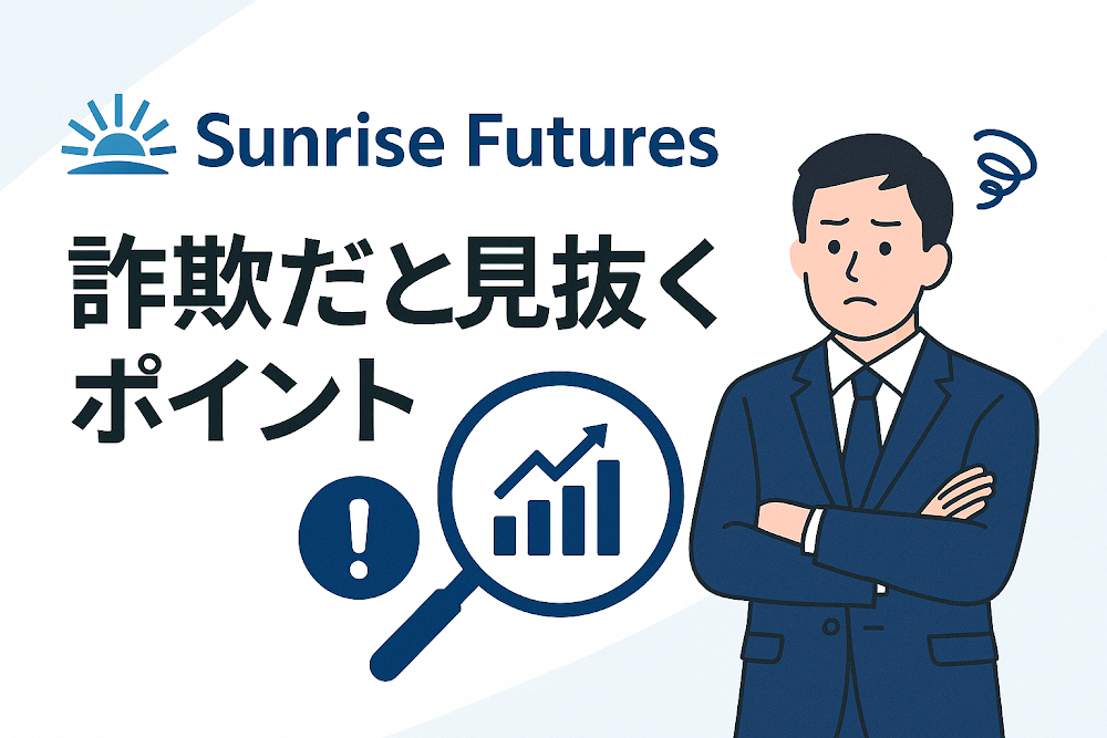Sunrise Futuresが詐欺だと見抜くポイント