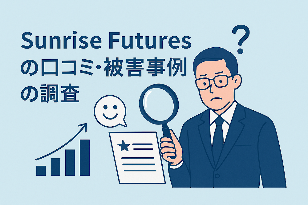 Sunrise Futuresの口コミ・被害事例の調査