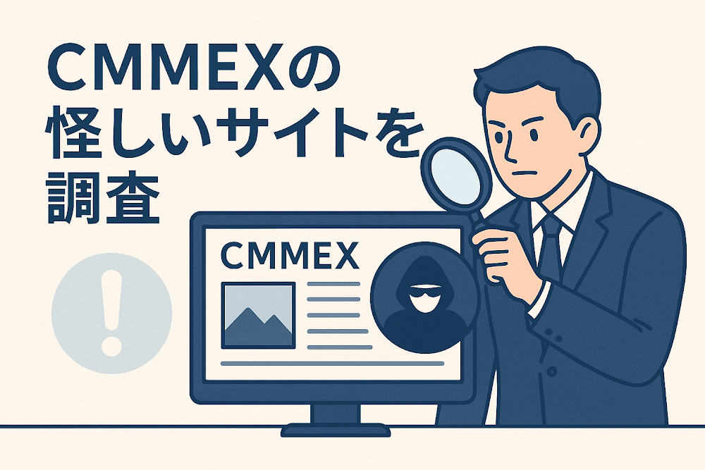 CMMEXの怪しいサイトを調査