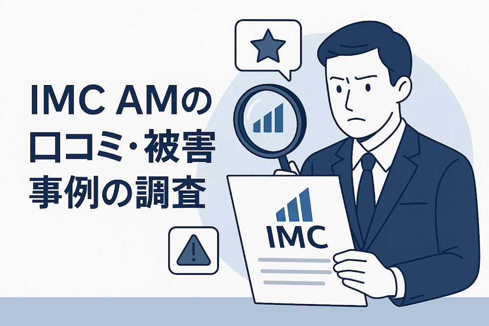 IMC AMの口コミ・被害事例の調査