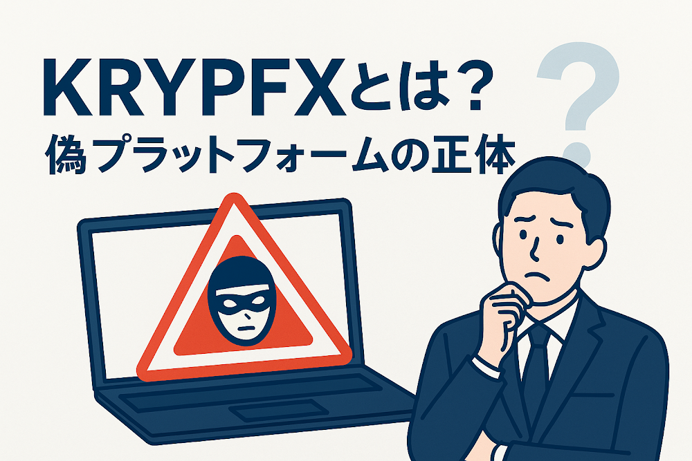 krypfxとは？偽プラットフォームの正体