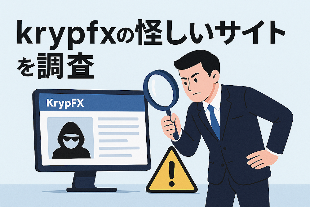 krypfxの怪しいサイトを調査