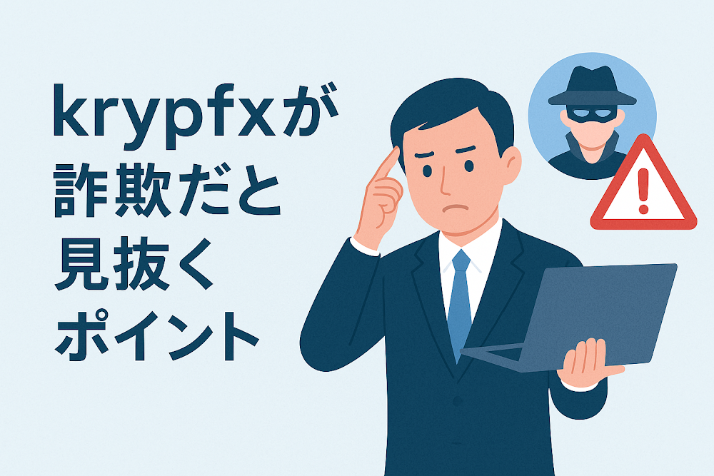 krypfxが詐欺だと見抜くポイント