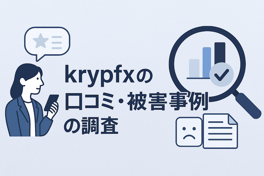 krypfxの口コミ・被害事例の調査