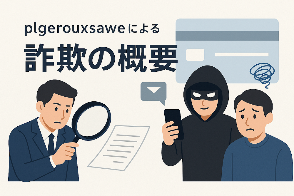 plgerouxsaweによる詐欺の概要