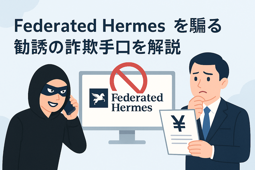 Federated Hermesを騙る勧誘の詐欺手口を解説