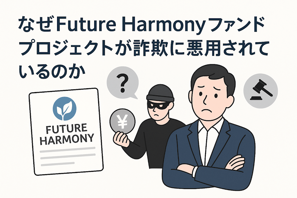 なぜFuture Harmonyファンドプロジェクトが詐欺に悪用されているのか