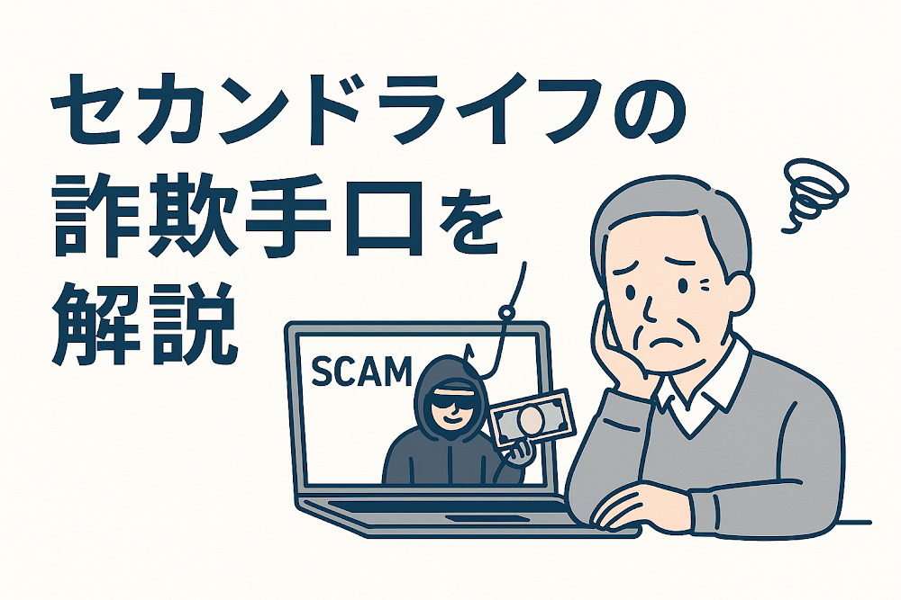 セカンドライフの詐欺手口を解説