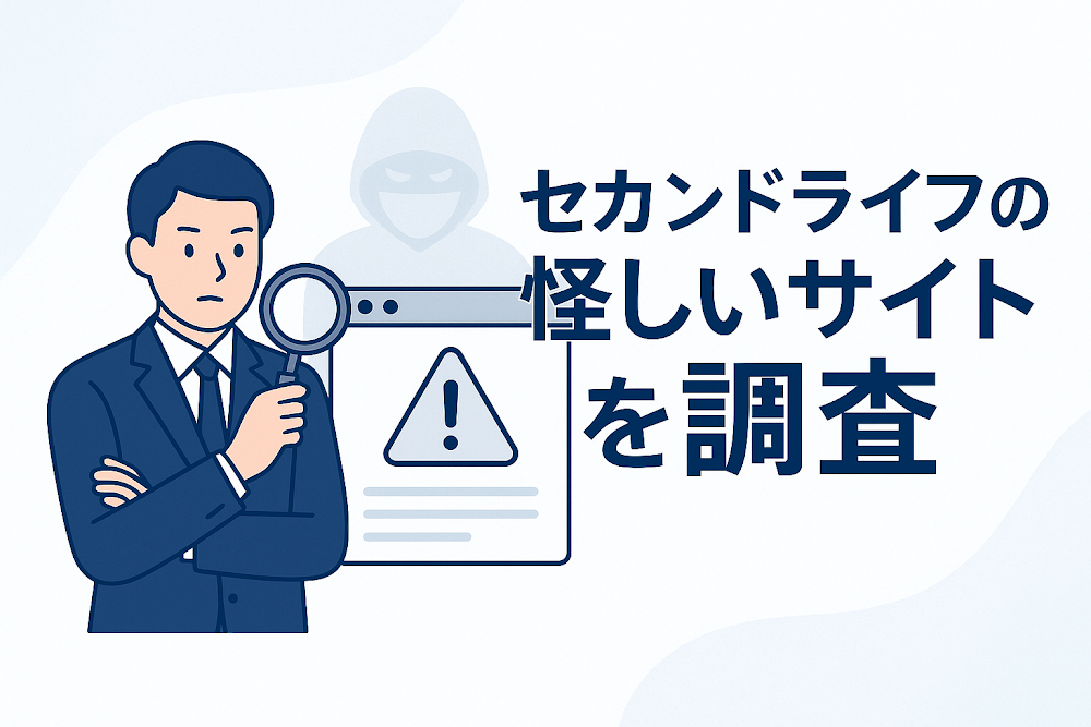 セカンドライフの怪しいサイトを調査