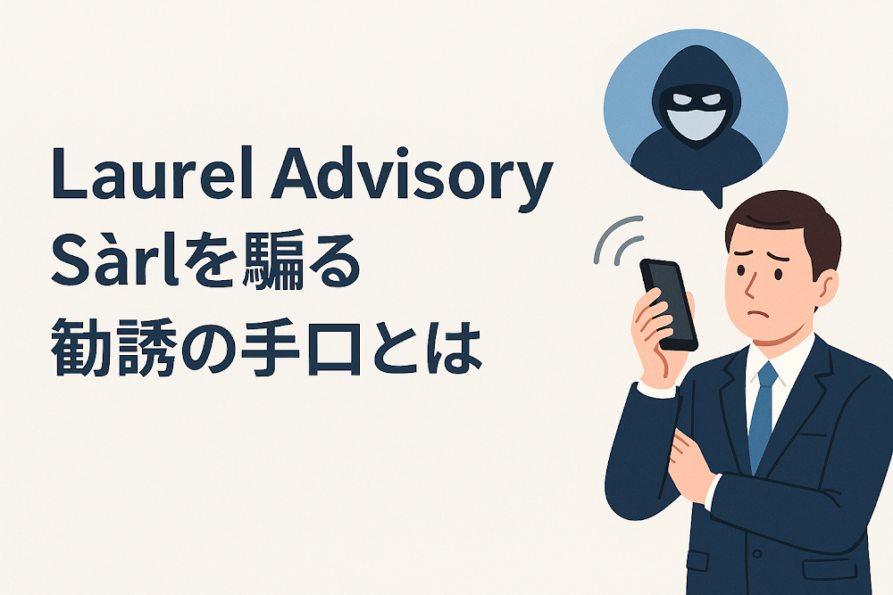 Laurel Advisory Sàrlを騙る勧誘の手口とは