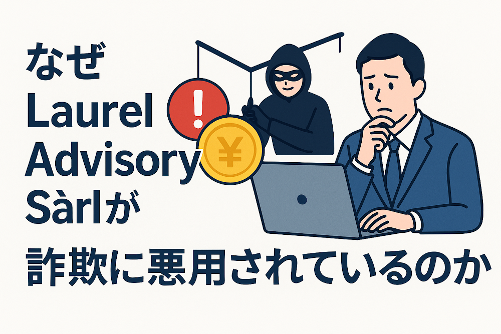なぜLaurel Advisory Sàrlが詐欺に悪用されているのか