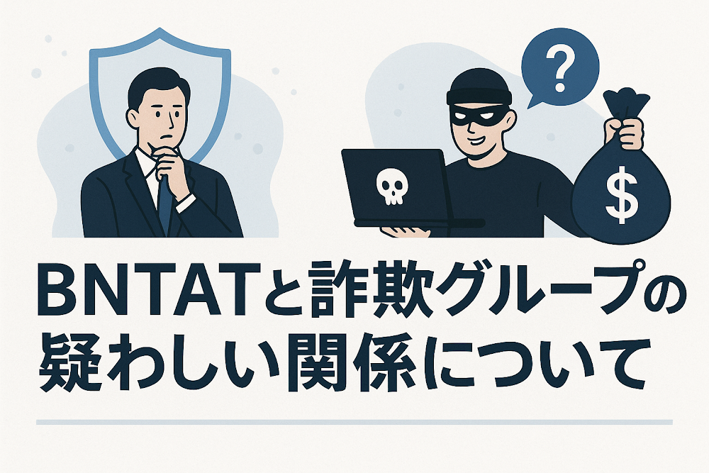 BNTATと詐欺グループの疑わしい関係について