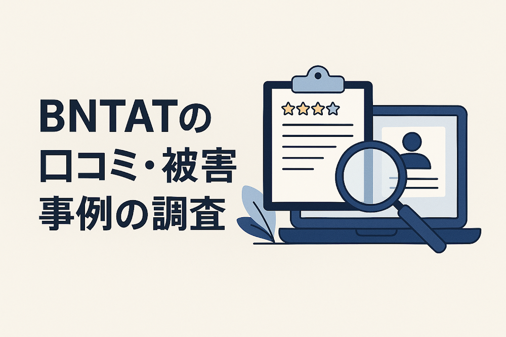 BNTATの口コミ・被害事例の調査