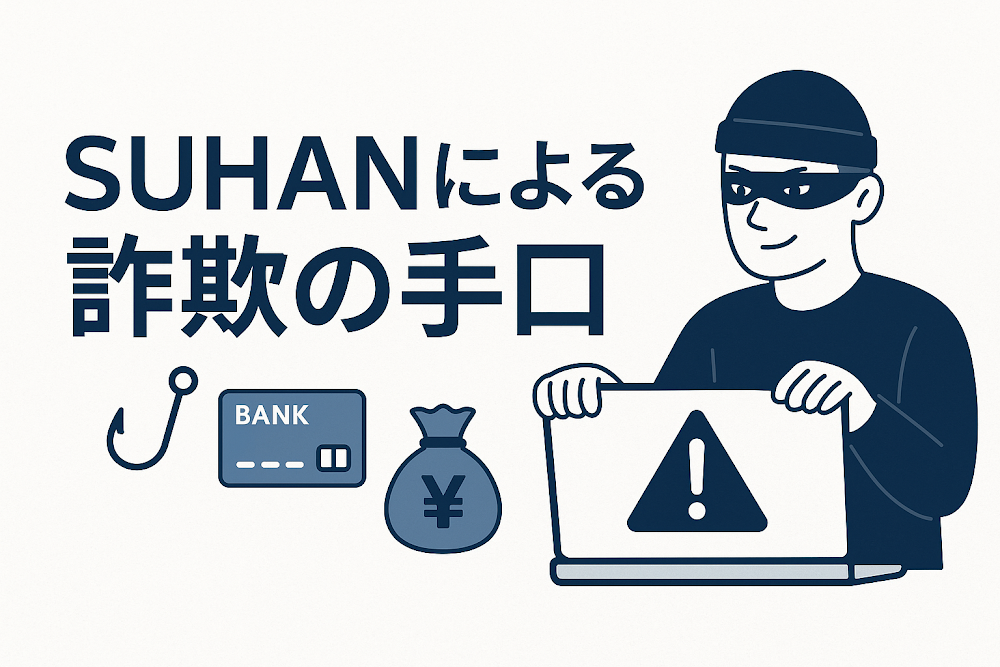 SUHANによる詐欺の手口
