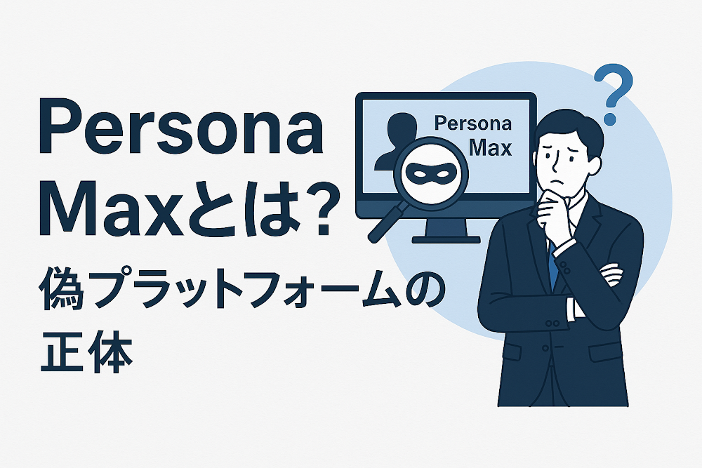 Persona Maxとは?偽プラットフォームの正体