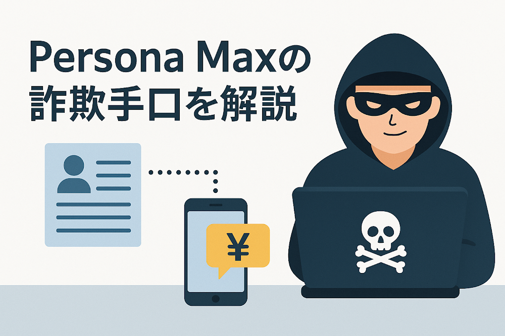 Persona Maxの詐欺手口を解説