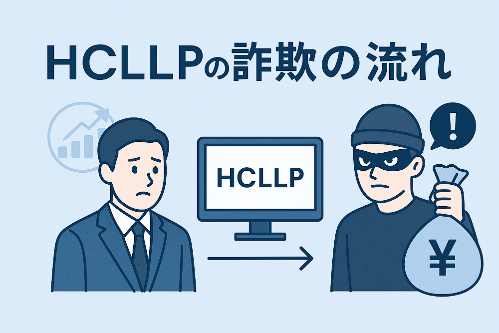 HCLLPの詐欺の流れ