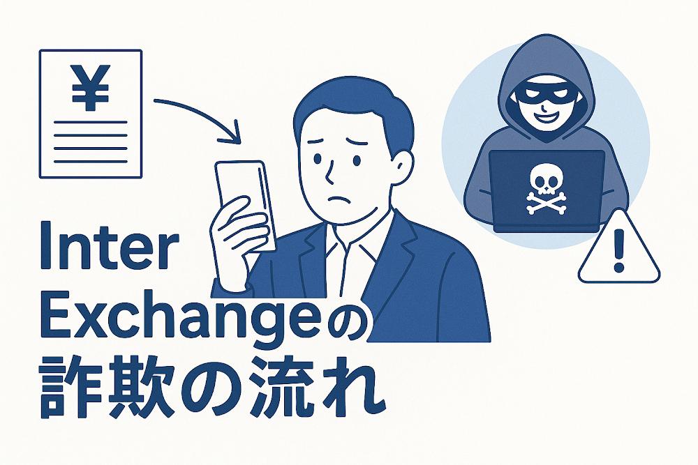 Inter Exchangeの詐欺の流れ